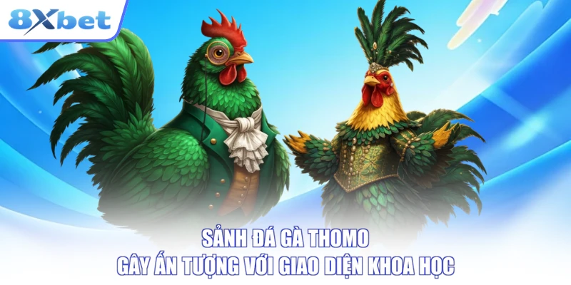 Giao diện sảnh đá gà Thomo với bảng kèo rõ ràng